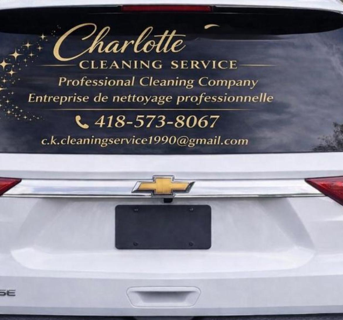Charlotte Cleaning Service vehicle